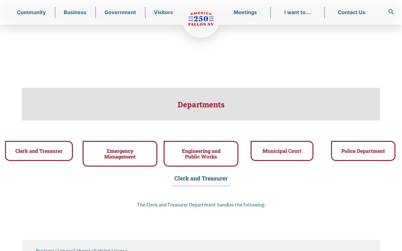 Fallon warrant records municipal court and police department route
